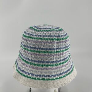 GAP Girl’s Purple Blue Green & White Bucket Hat NWT